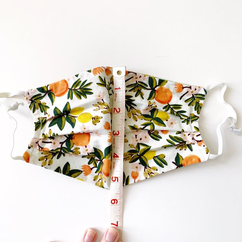 LAST ONE! Reversible Citrus & Metallic Mint Mask - Picture 6 of 7